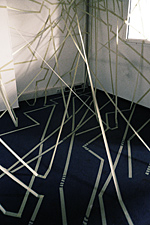 Ulrike Hagenkort, Installation bei Abrissekstase, Erftstadt 2012